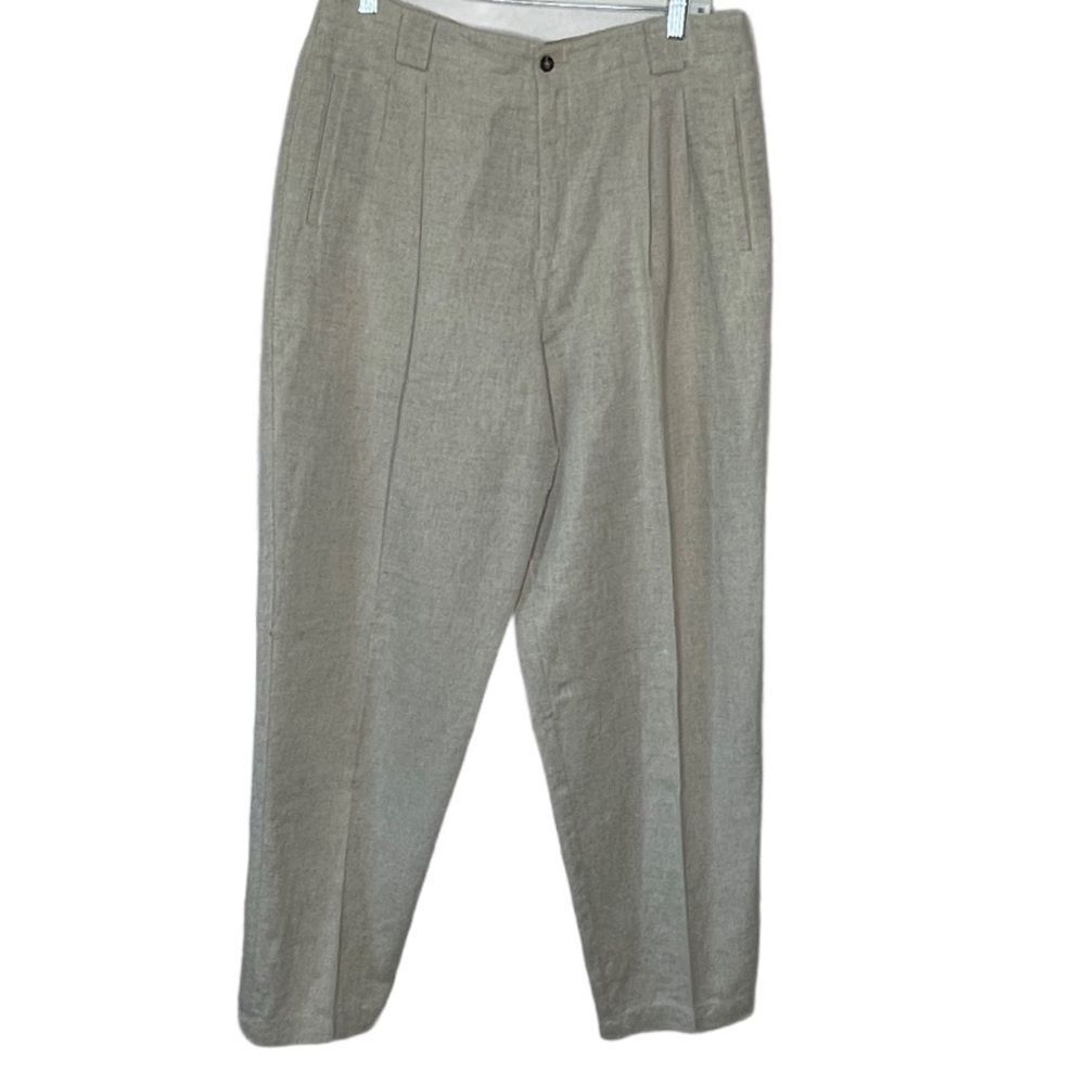 Vintage LizSport‎ Linen Blend Trousers